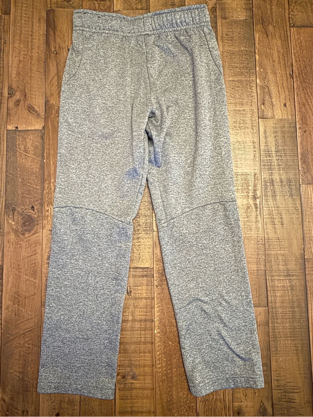 Nike Dri-FIT Gray Heather Fleece Sweatpants Men’s Medium Athletic Joggers - Picture 2 of 9